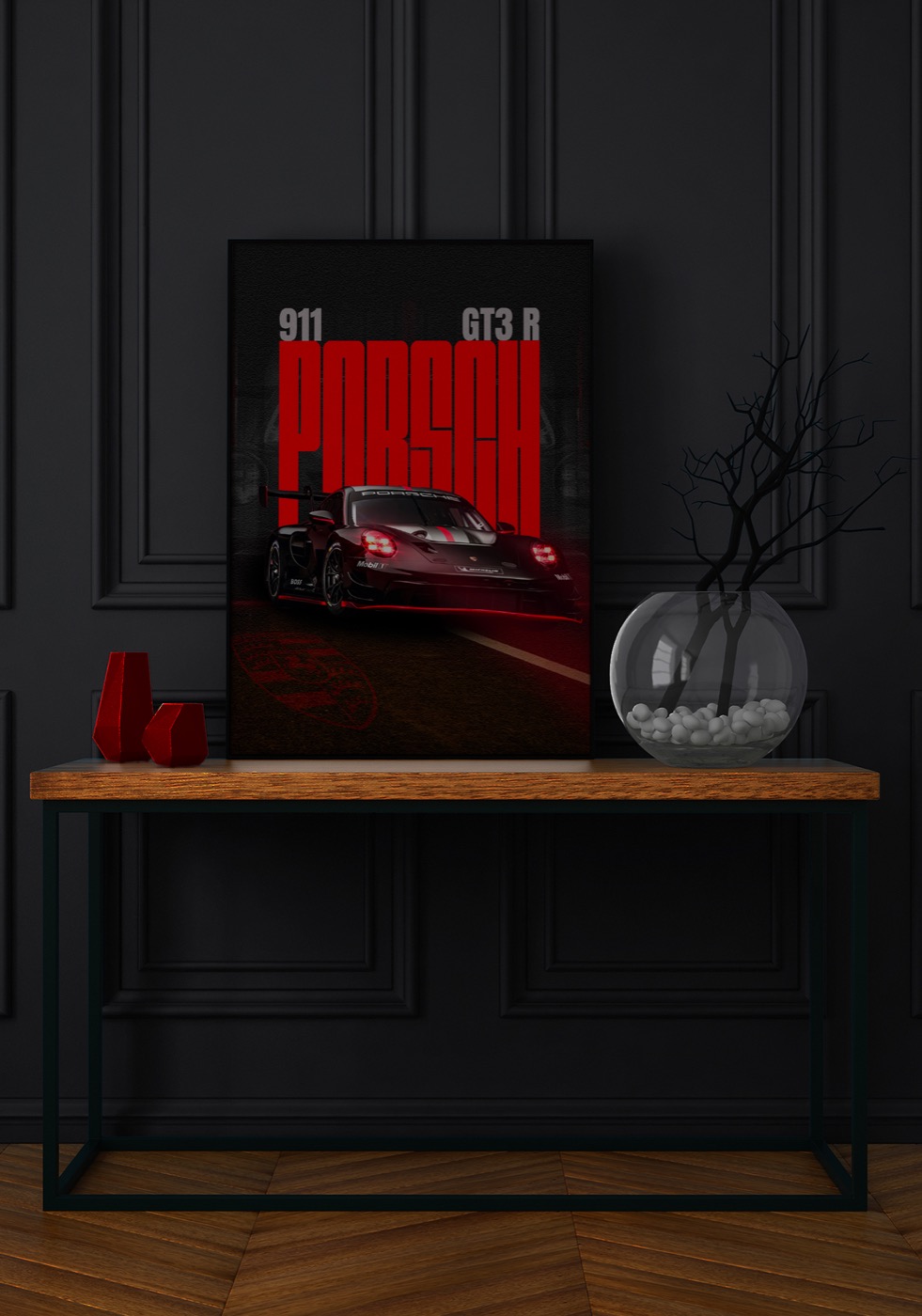 Affiche Porsche 911 GT3 R