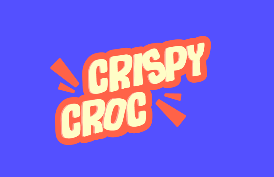 Carte de visite Crispy Croc, recto